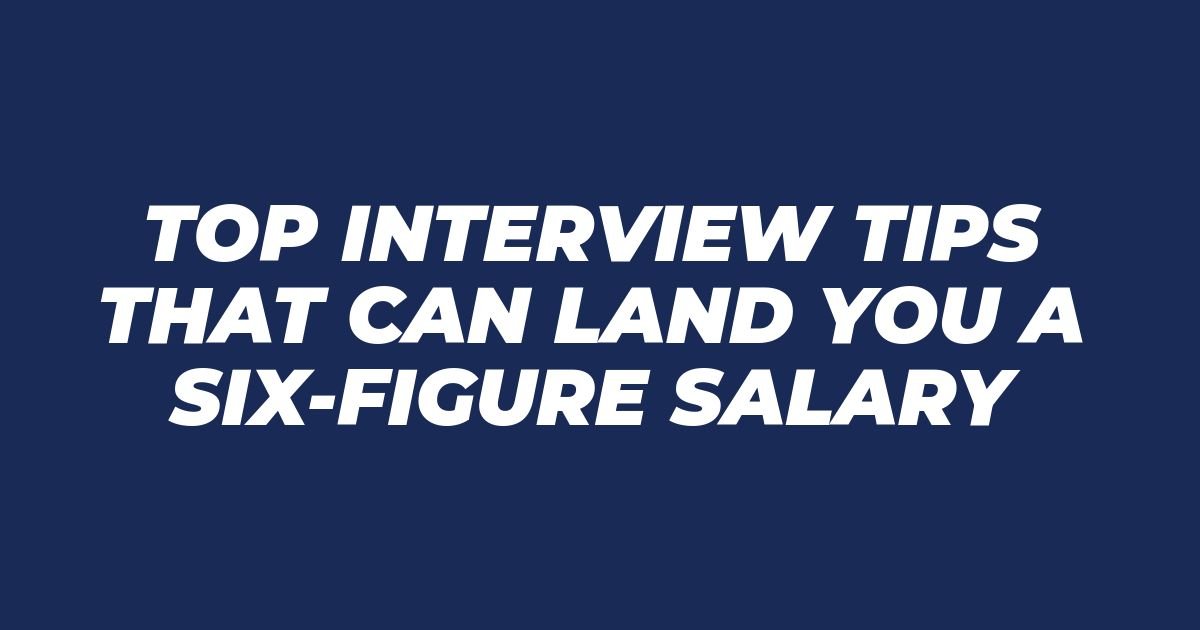 Interview Tips